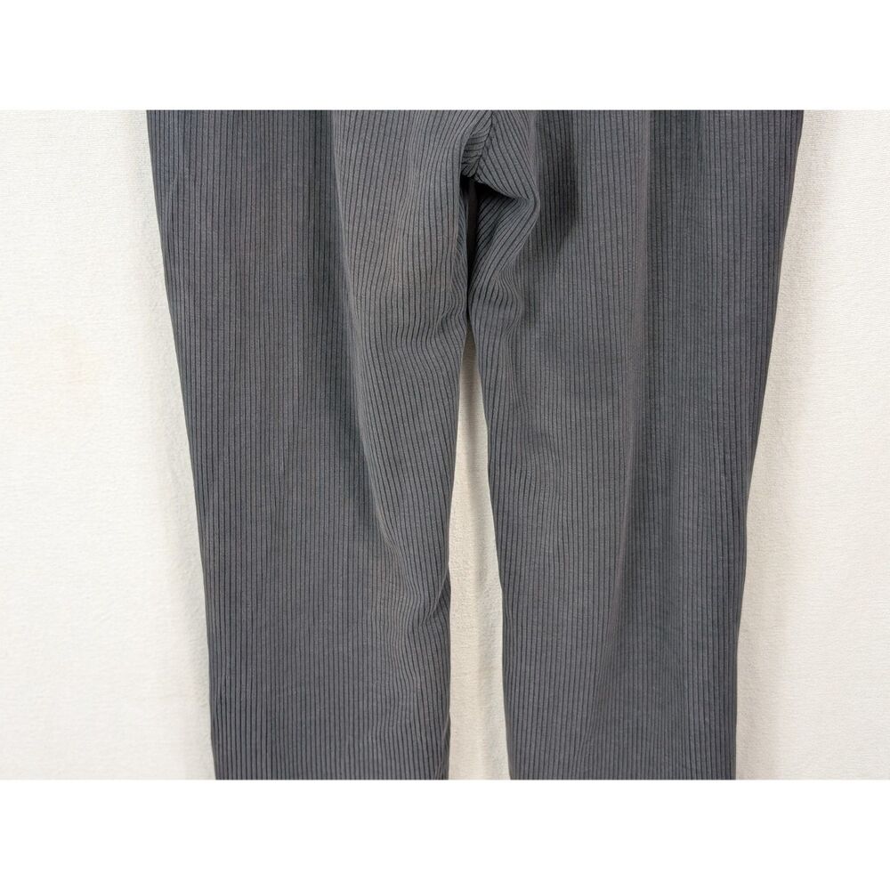 Lululemon Ribbed Softstreme Side Zip Pants Gray Women's Size 10 - Picture 9 of 13